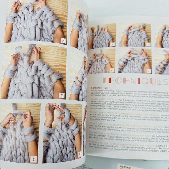 3 Sweater Knitting Pattern Books - Everyday Rustic Chunky Knits Big Knit Love - Picture 13 of 16